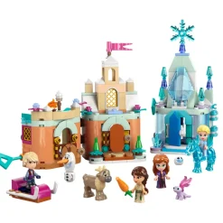 LEGO Disney Château d’Arendelle et palais de glace d’Elsa miniatures 43278