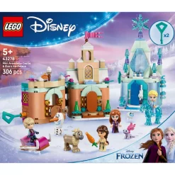 LEGO Disney Château d’Arendelle et palais de glace d’Elsa miniatures 43278