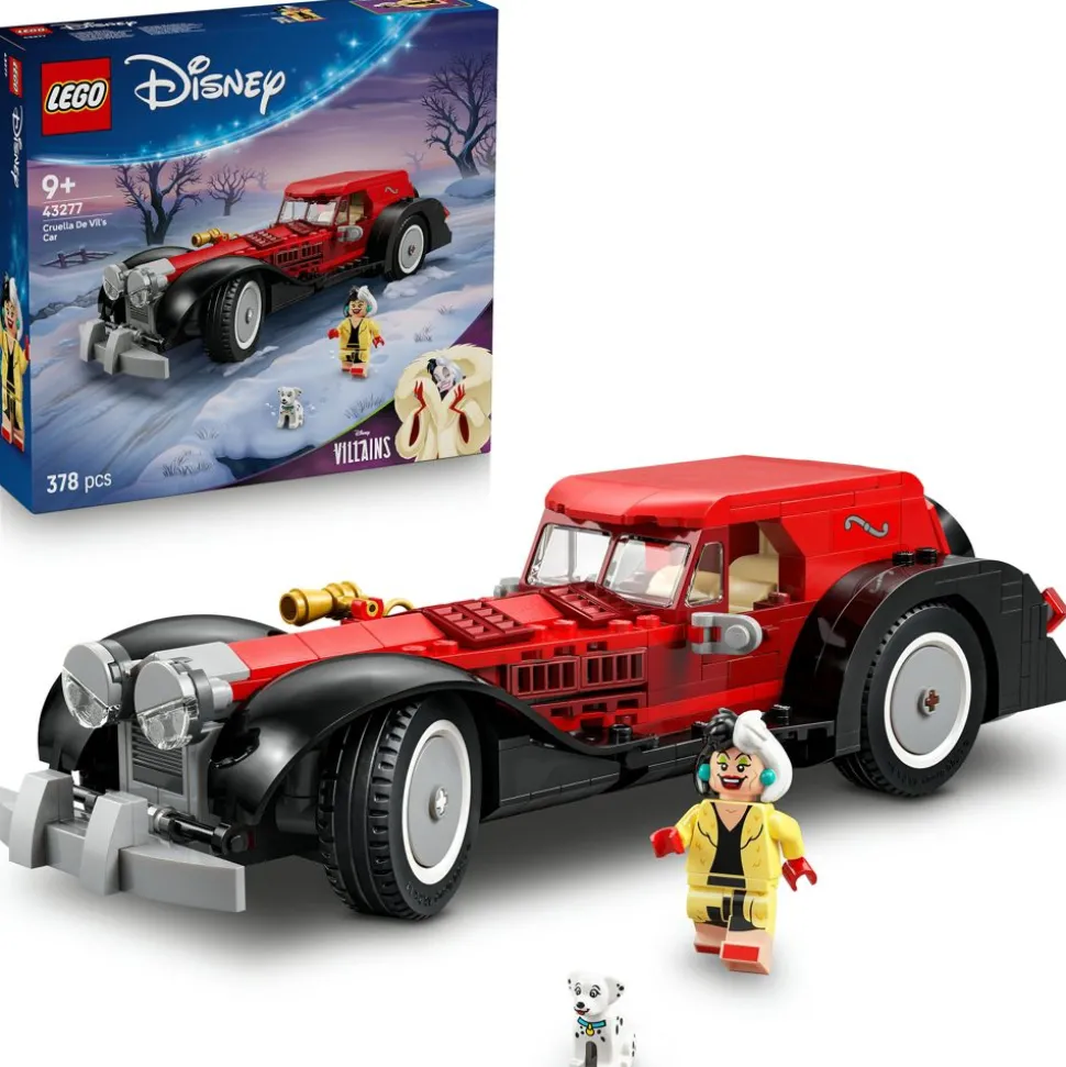 LEGO Disney La voiture de Cruella d’Enfer 43277