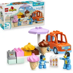 LEGO DUPLO Visite chez le marchand de glace avec Bluey 10458