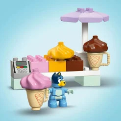LEGO DUPLO Visite chez le marchand de glace avec Bluey 10458