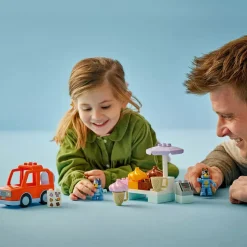LEGO DUPLO Visite chez le marchand de glace avec Bluey 10458