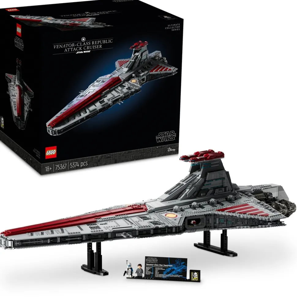 LEGO Le croiseur d’assaut de classe Venator de la République 75367