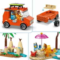 LEGO Les vacances et le voyage en voiture de Bluey 11202