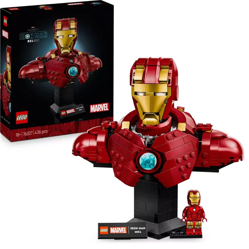LEGO Marvel Buste d’Iron Man MK4 76327