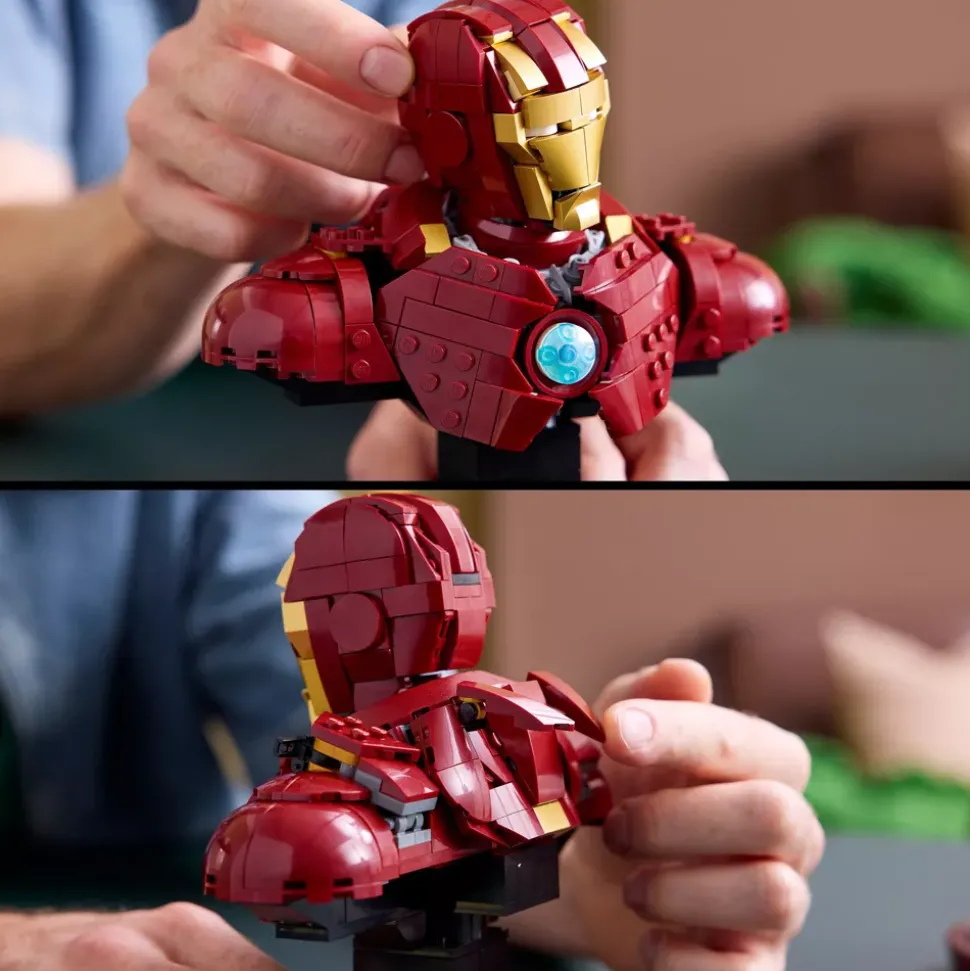 LEGO Marvel Buste d’Iron Man MK4 76327