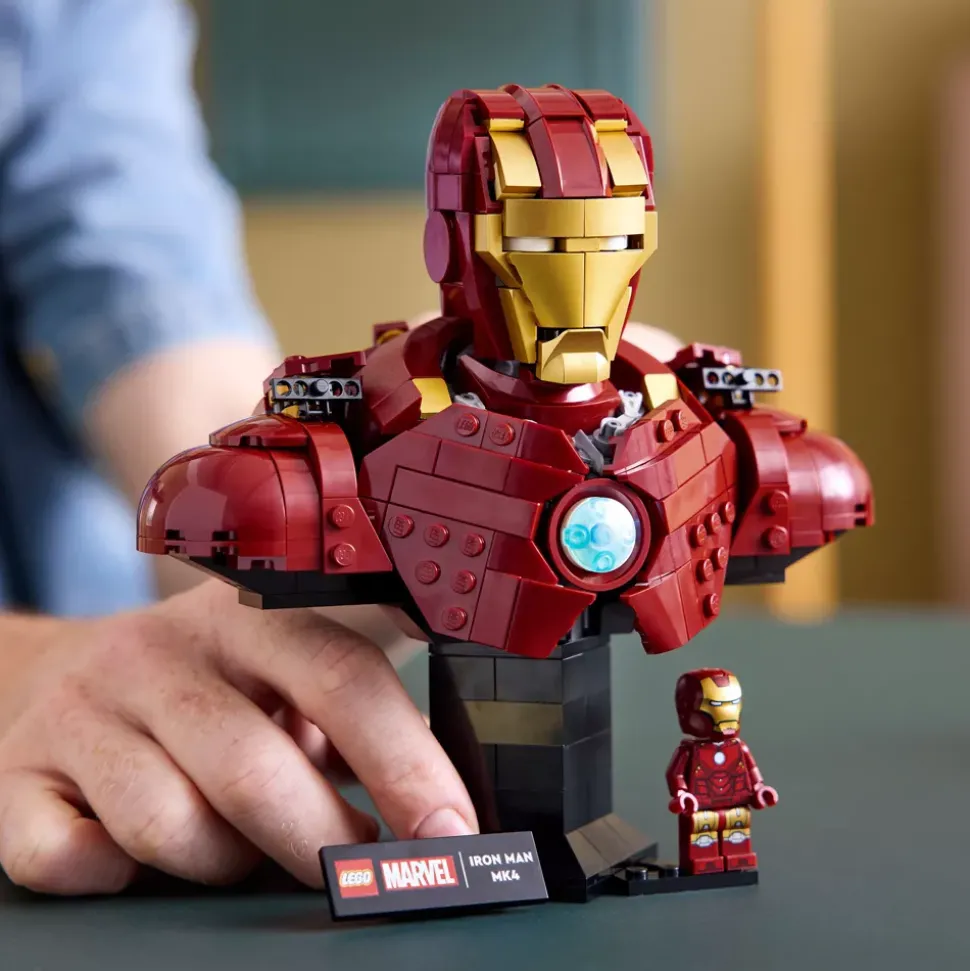LEGO Marvel Buste d’Iron Man MK4 76327