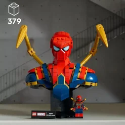 LEGO Marvel Buste d’Iron Spider-Man 76326
