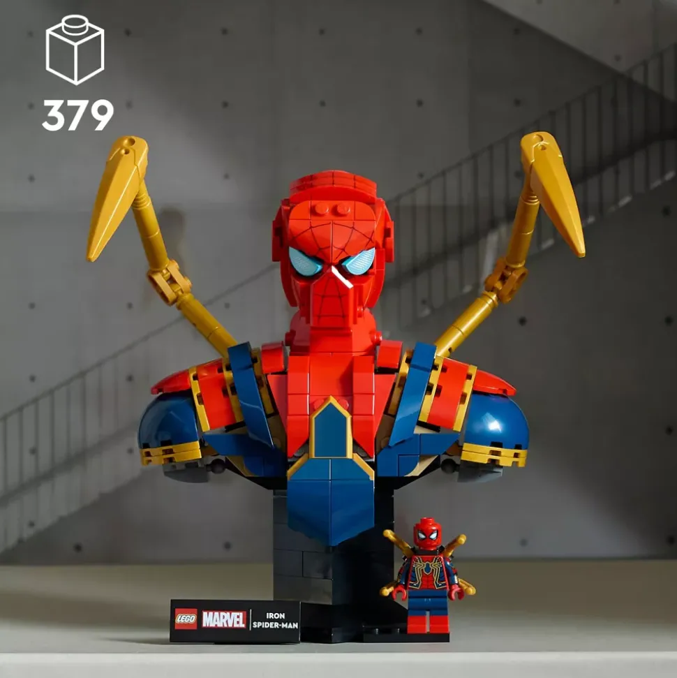 LEGO Marvel Buste d’Iron Spider-Man 76326
