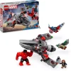 LEGO Marvel Captain America vs Hulk rouge 76292