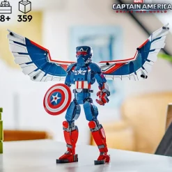 Lego Marvel Figurine du nouveau Captain America à construire 76296