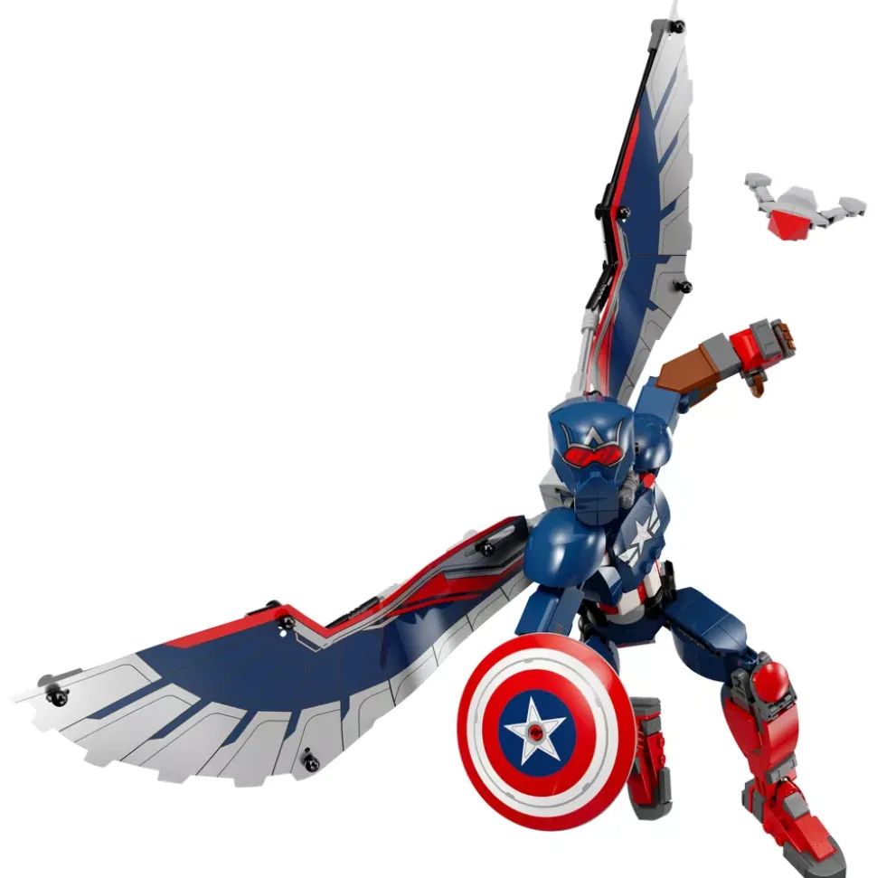 Lego Marvel Figurine du nouveau Captain America à construire 76296