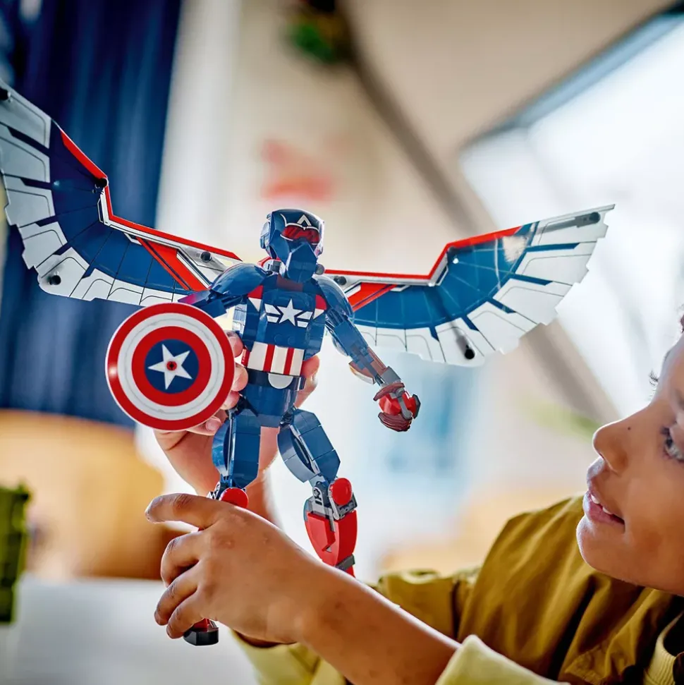 Lego Marvel Figurine du nouveau Captain America à construire 76296