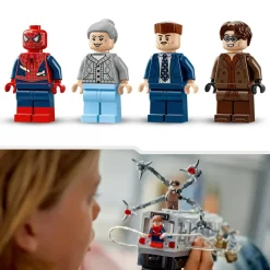 LEGO Marvel La scène du train de Spider-Man et Docteur Octopus 76321