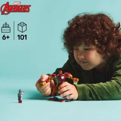 LEGO Marvel Le robot d’Iron Man contre Ultron 76307