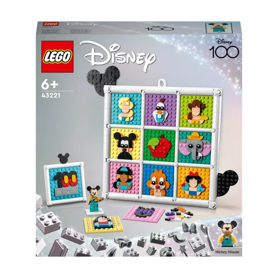 LEGO Set de décoration 100 ans d'icônes Disney