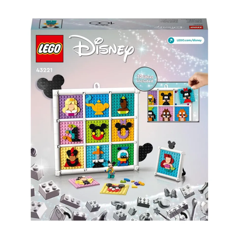 LEGO Set de décoration 100 ans d'icônes Disney