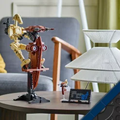 LEGO Star Wars Droïde de combat sur son STAP 75428