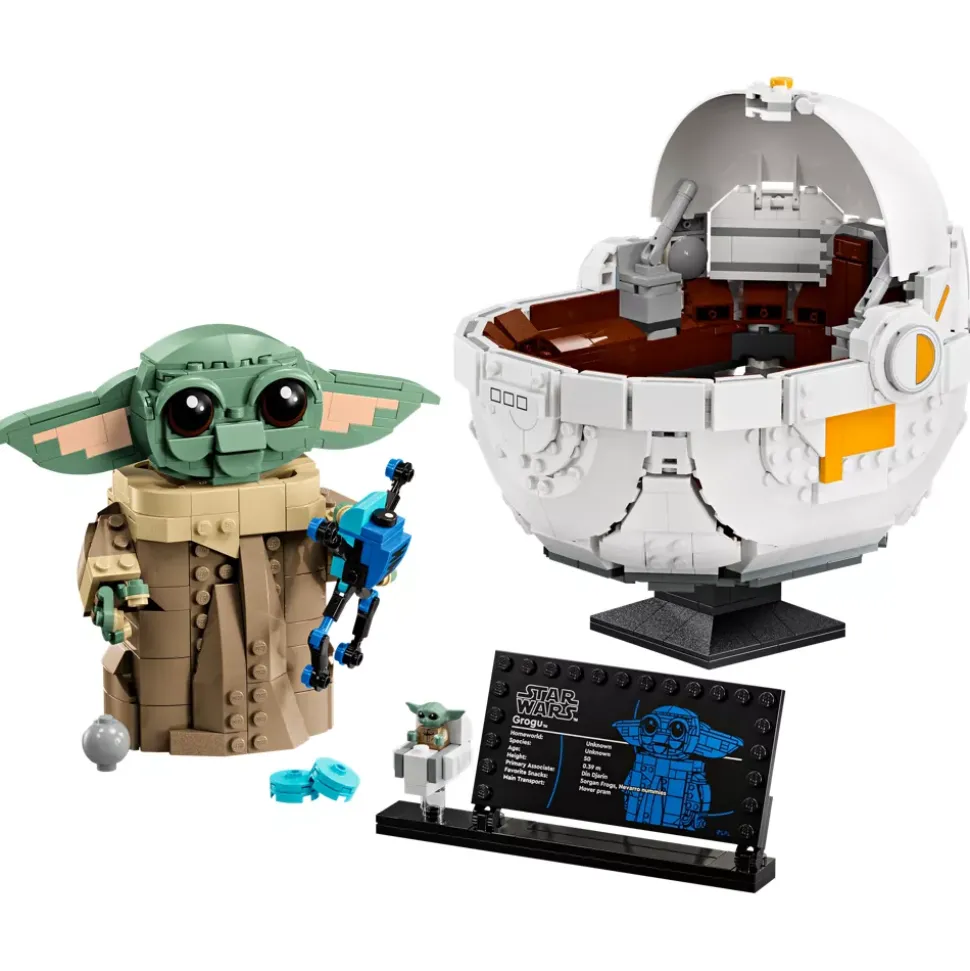 LEGO Star Wars Grogu et son landau 75403