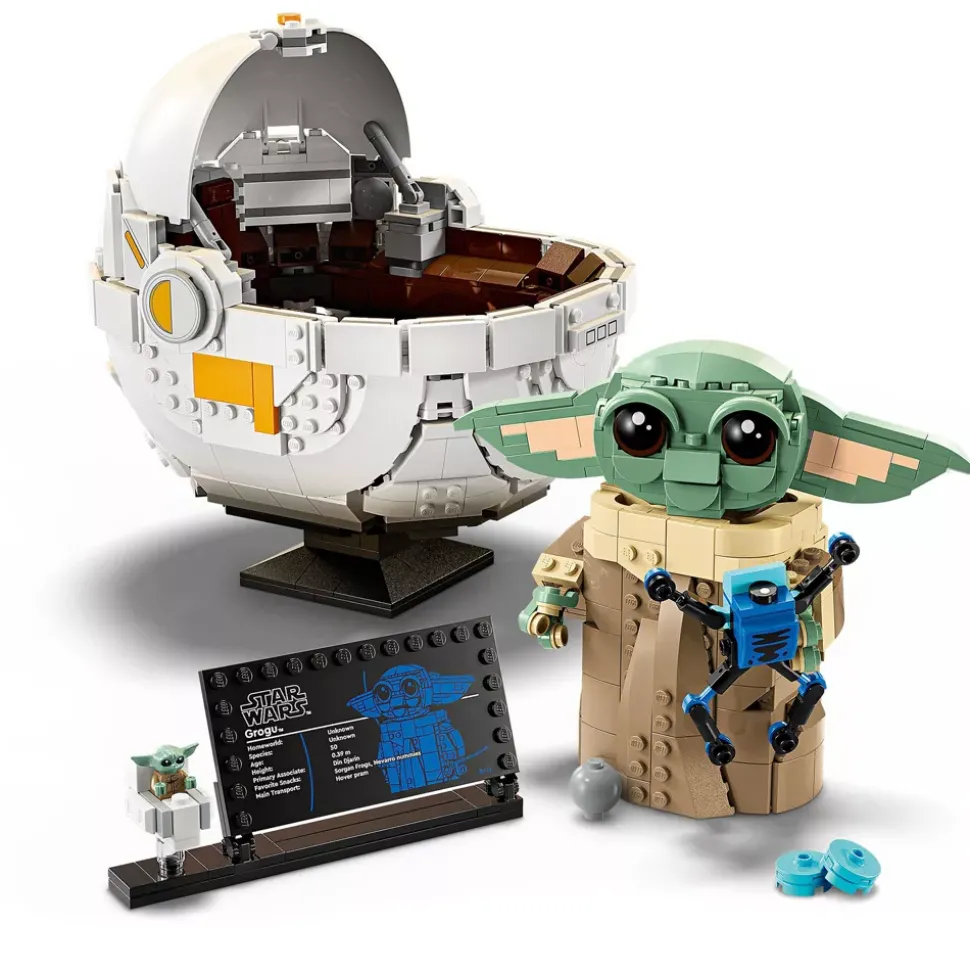 LEGO Star Wars Grogu et son landau 75403