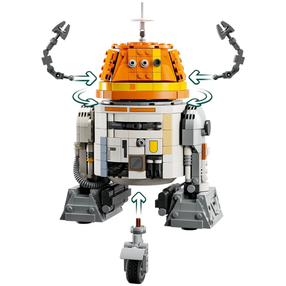 LEGO Star Wars Le droïde astromécano Chopper (C1-10P) 75416