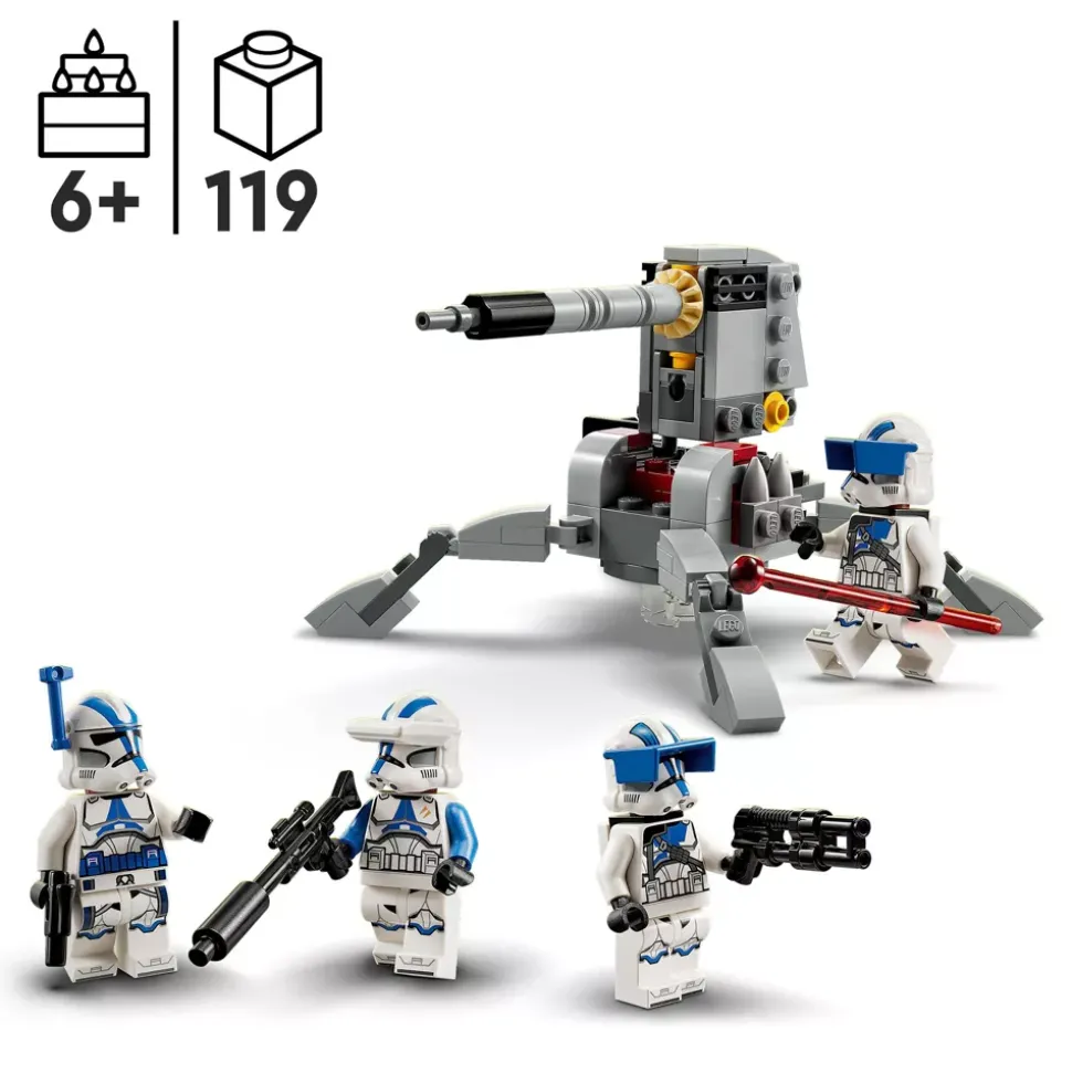 LEGO Star Wars 75345 Pack de combat des Clone Troopers de la 501e légion