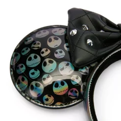Loungefly Serre-tête à oreilles Jack Skellington pour adultes, L'Étrange Noël de monsieur Jack de Tim Burton