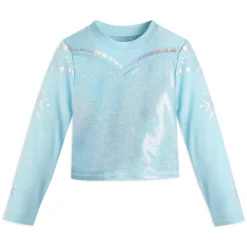 Maillot de bain Elsa 2 pièces pour enfants, La Reine des Neiges