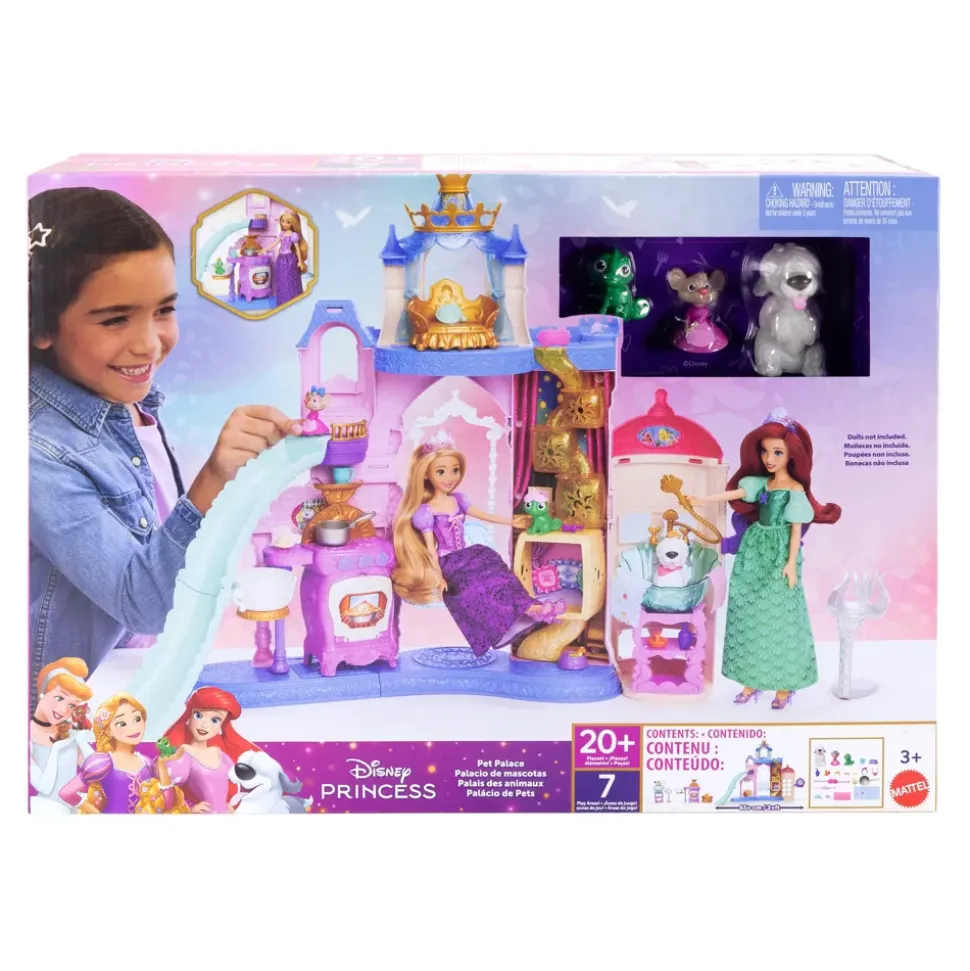 Mattel Coffret Palais des animaux Princesses Disney