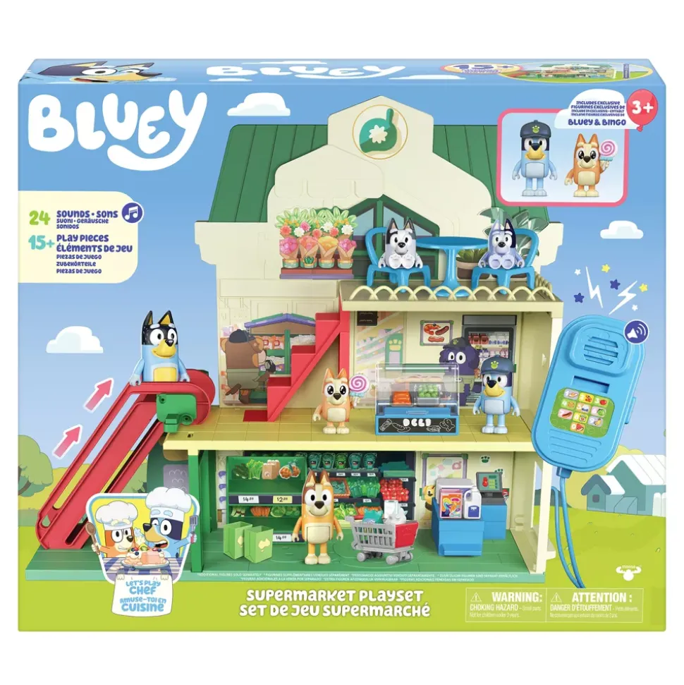 Moose Toys Coffret Bluey au supermarché