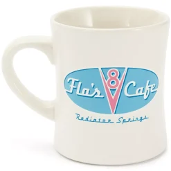 Mug Café V8 de Flo, Disney Pixar Cars