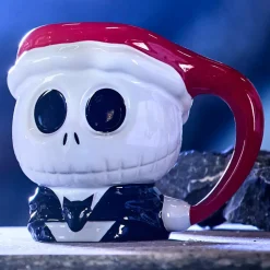 Mug figuratif Jack Skellington en Perce-Oreilles, L'Étrange Noël de monsieur Jack par Tim Burton