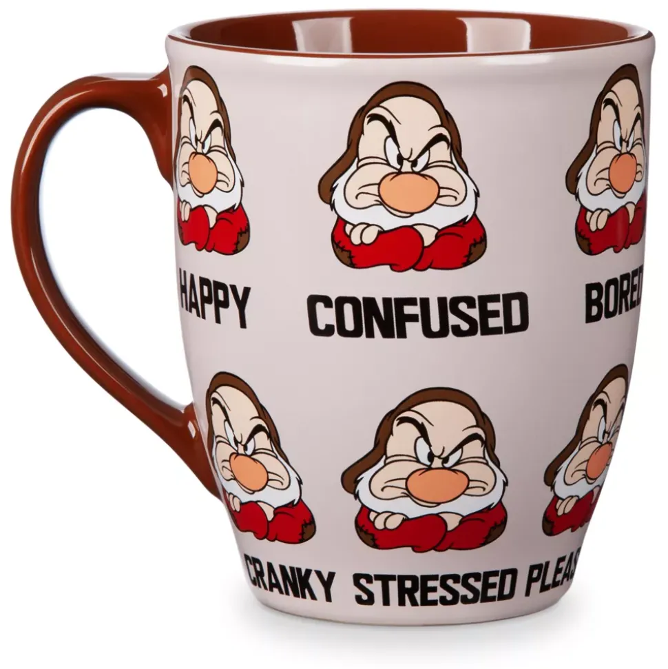 Mug Humeurs de Grincheux, Blanche Neige et les Sept Nains