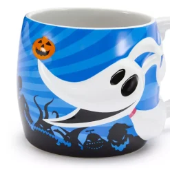 Mug Jack Skellington et Zero, L'Étrange Noël de monsieur Jack de Tim Burton