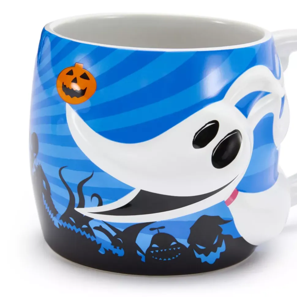 Mug Jack Skellington et Zero, L'Étrange Noël de monsieur Jack de Tim Burton
