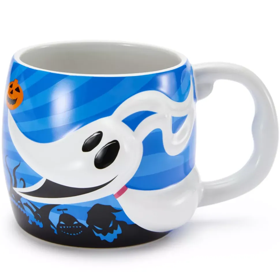 Mug Jack Skellington et Zero, L'Étrange Noël de monsieur Jack de Tim Burton