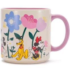Mug Mickey et ses amis à fleurs