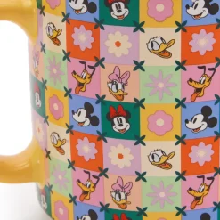 Mug Mickey et ses amis avec patchwork floral
