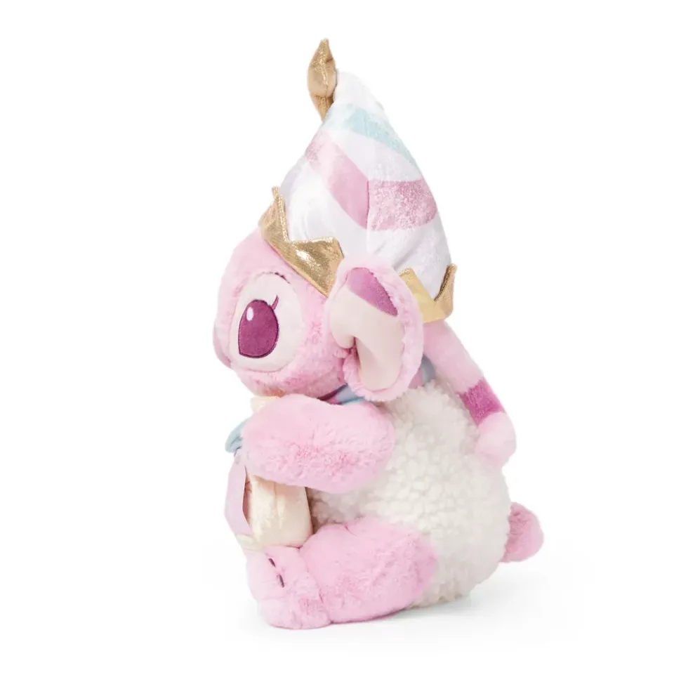 Peluche Angel avec pochette spéciale fêtes de taille moyenne, Lilo & Stitch