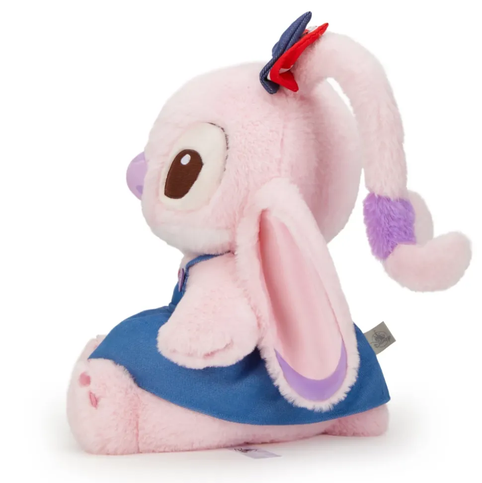 Peluche Angel denim de taille moyenne, Lilo & Stitch, 30 cm