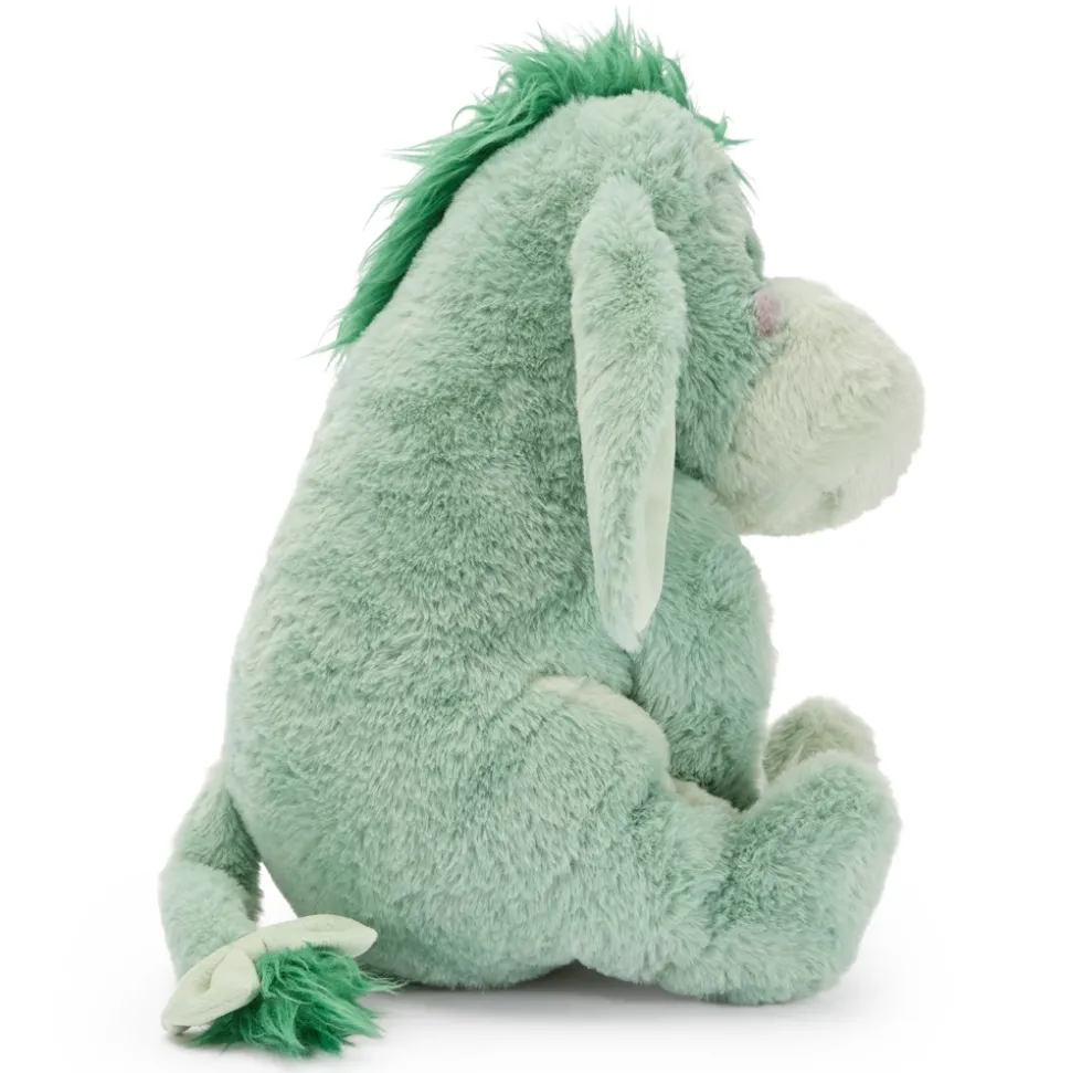Peluche Bourriquet verte de taille moyenne, Winnie l'Ourson, 33 cm