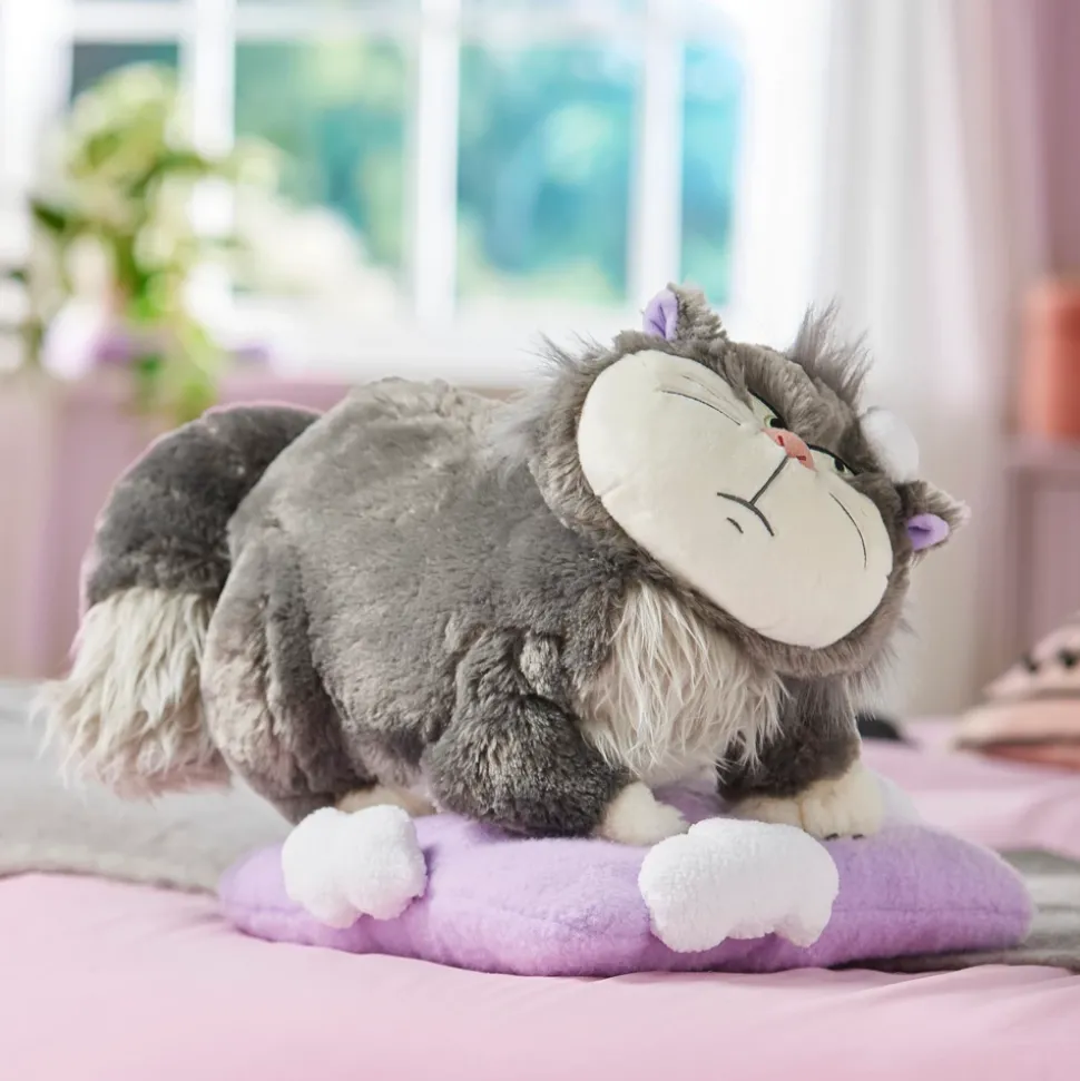 Peluche Lucifer de taille moyenne, Cendrillon, 35,5 cm