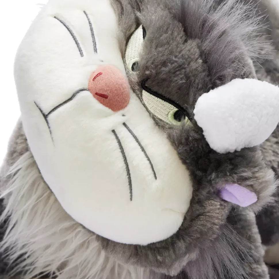 Peluche Lucifer de taille moyenne, Cendrillon, 35,5 cm