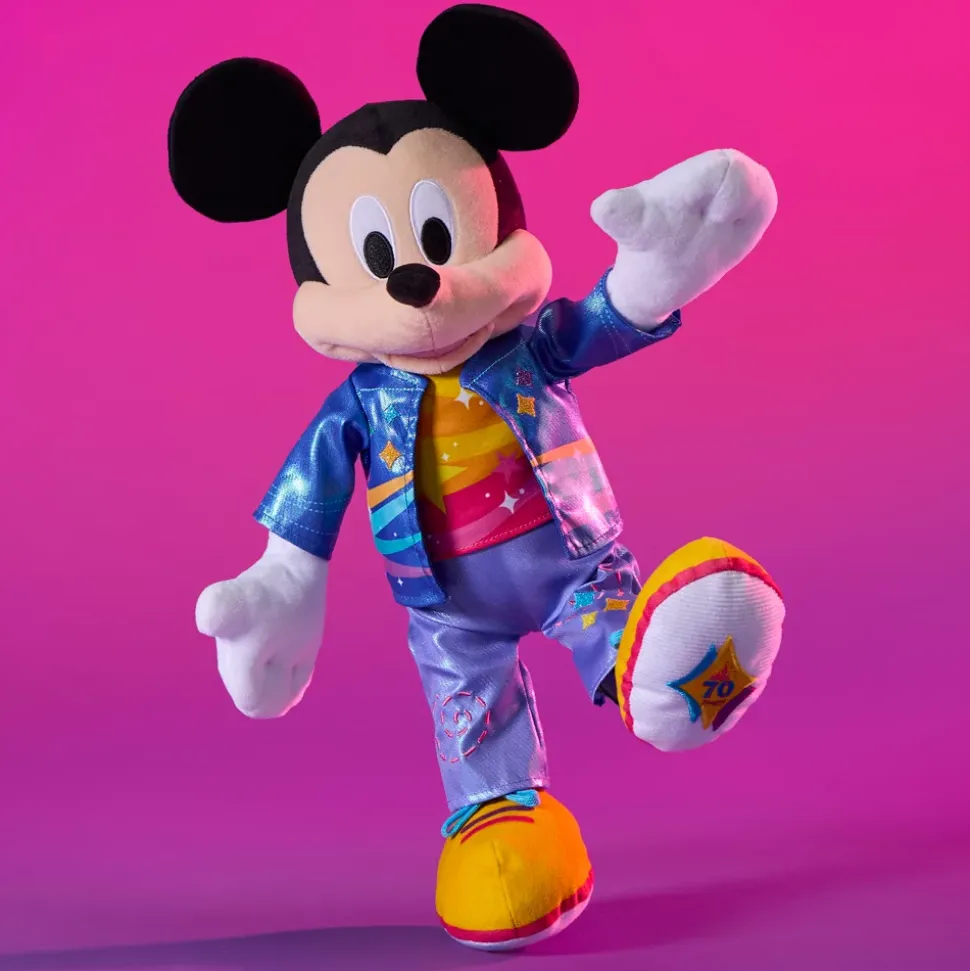 Peluche Mickey de taille moyenne Disneyland 70e anniversaire – 35 cm
