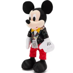 Peluche Mickey de taille moyenne, 25e anniversaire des échanges de pin's Disney