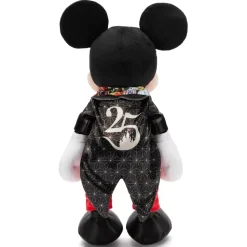 Peluche Mickey de taille moyenne, 25e anniversaire des échanges de pin's Disney