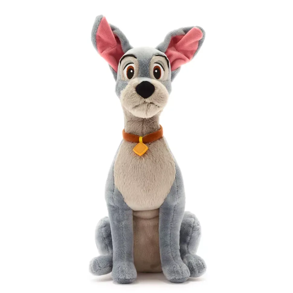 Peluche moyenne Clochard, La Belle et le Clochard - 36cm