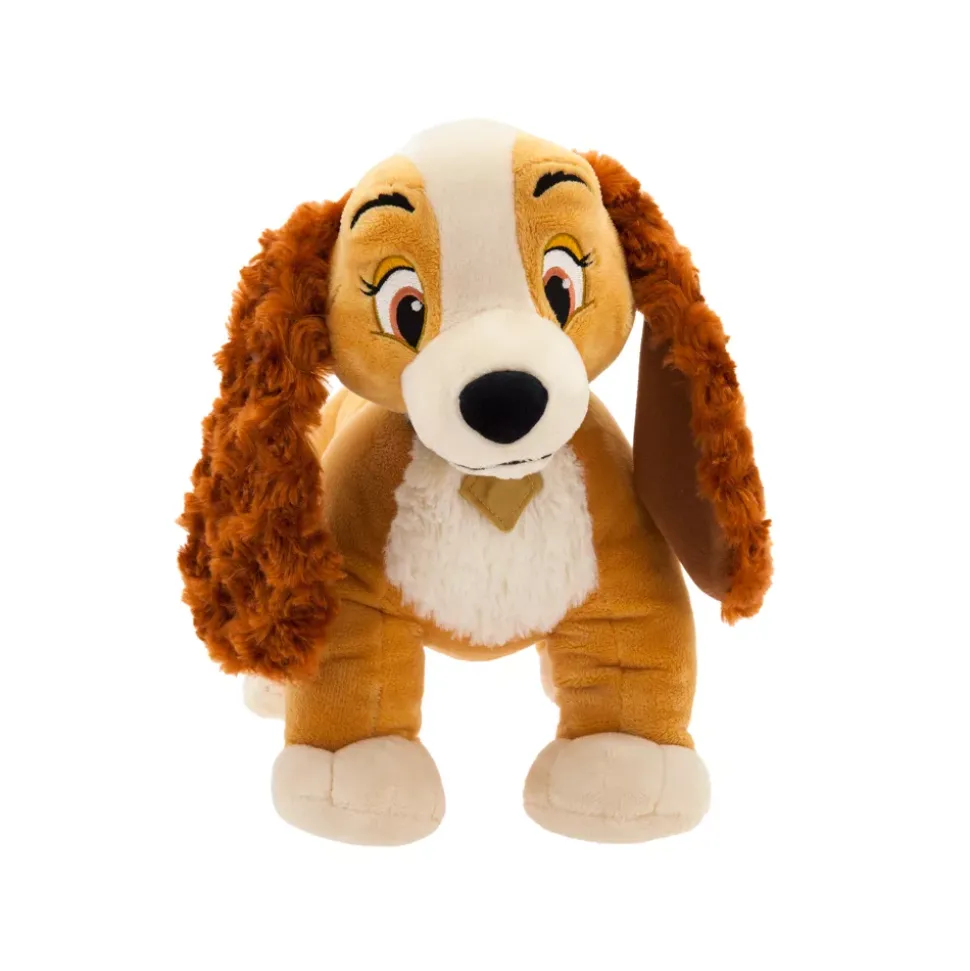 Peluche moyenne Lady, La Belle et le Clochard