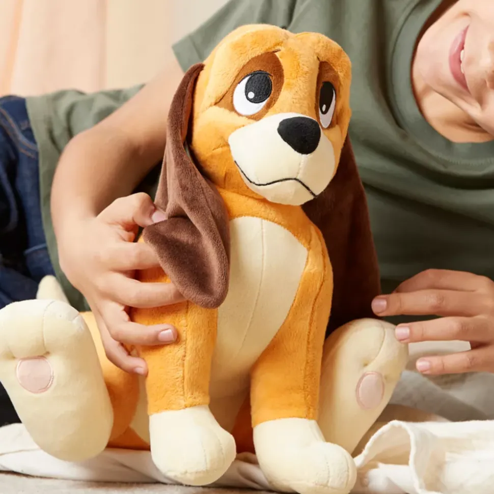 Peluche moyenne Rouky, Rox et Rouky