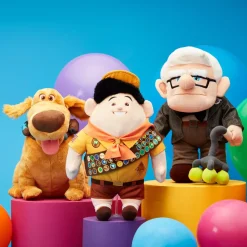 Peluche moyenne Russell, Là-haut